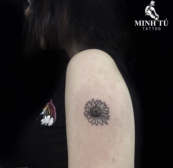 Tuyển chọn hơn 50 mẫu hình xăm hoa Hướng Dương đẹp nhất