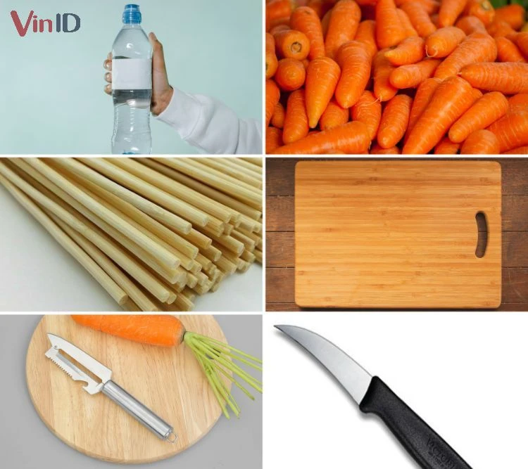 Hướng dẫn cách tỉa hoa cà rốt đẹp mắt