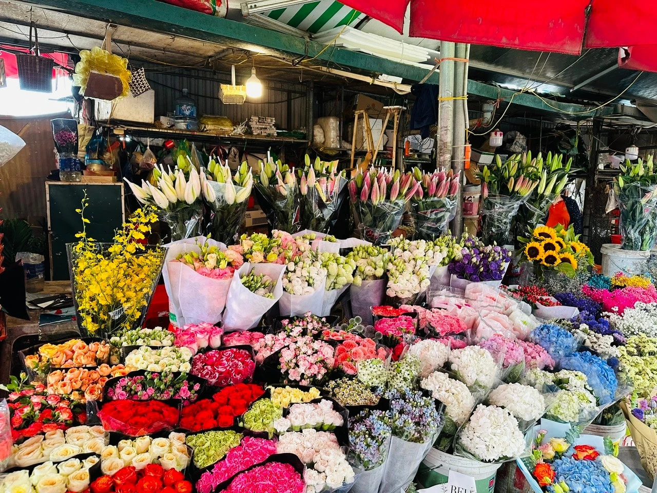 Để chợ hoa Quảng An thành điểm du lịch đêm hấp dẫn của Hà Nội