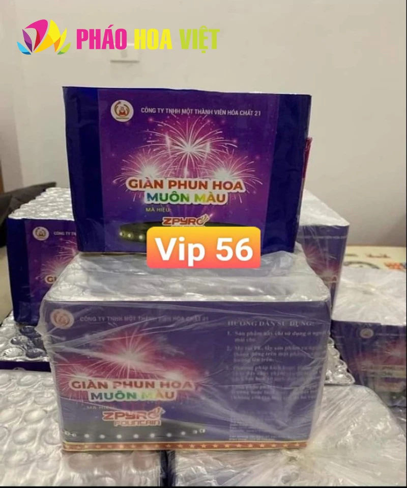 Pháo Hoa Giàn Phun Hoa 2024