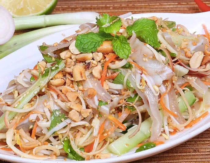 Hướng Dẫn Làm Nộm Hoa Chuối Tai Heo Đơn Giản