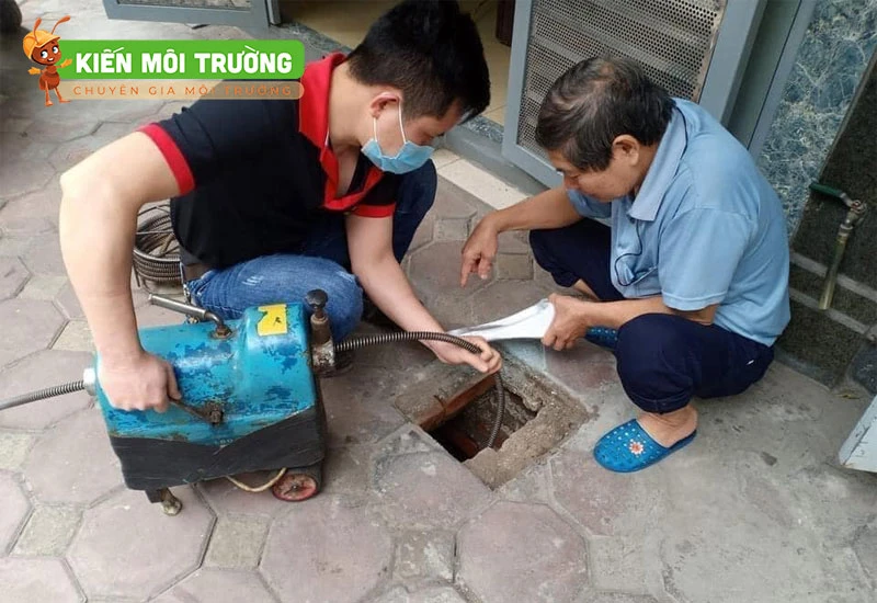 Thông tắc cống, bồn cầu tại Sơn Tây uy tín, sạch triệt để, bảo hành 3 năm