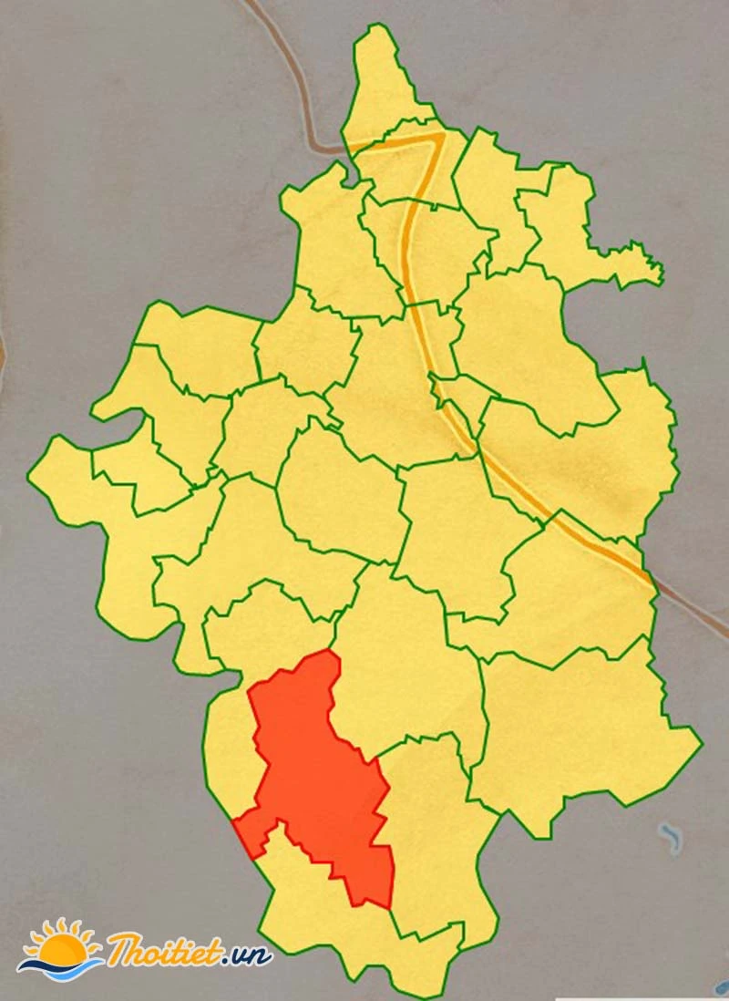 Dự báo thời tiết Xã Hương Lâm - Huyện Hiệp Hòa