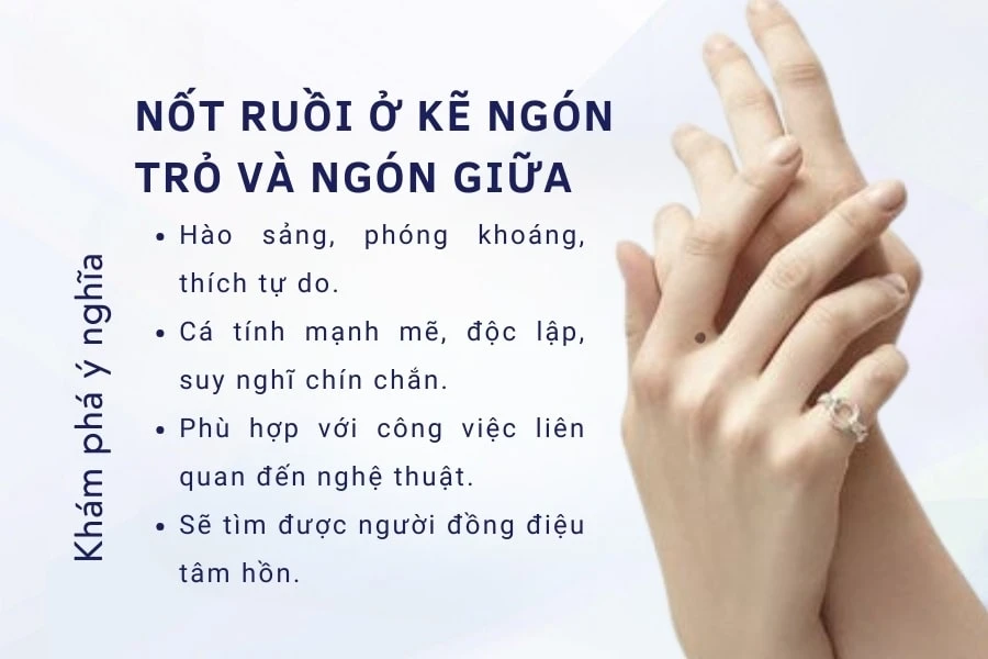 Nốt ruồi ở kẽ ngón tay có ý nghĩa gì? Sung sướng hay vất vả?