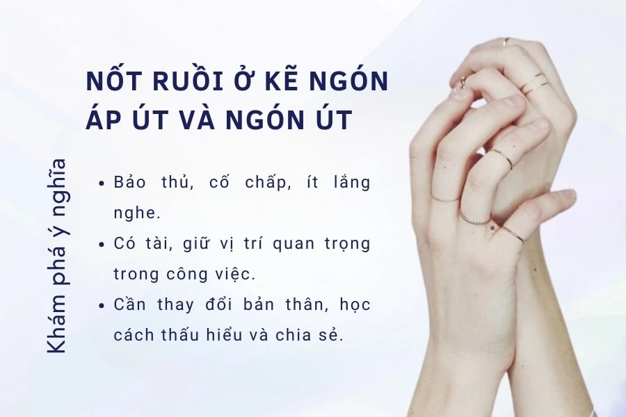 Nốt ruồi ở kẽ ngón tay có ý nghĩa gì? Sung sướng hay vất vả?