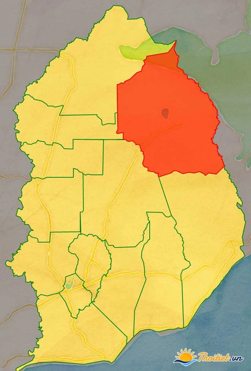 Thời tiết Hoà Hiệp Xuyên Mộc Bà Rịa - Vũng Tàu quanh năm
