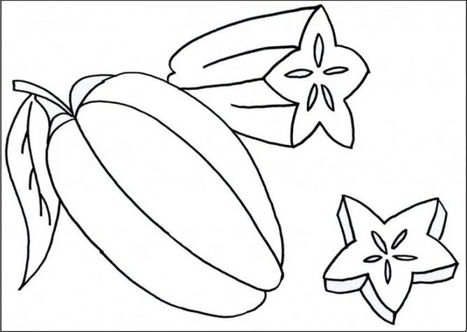 +100 Mẫu Hình tô màu hoa quả đẹp dành cho các bé