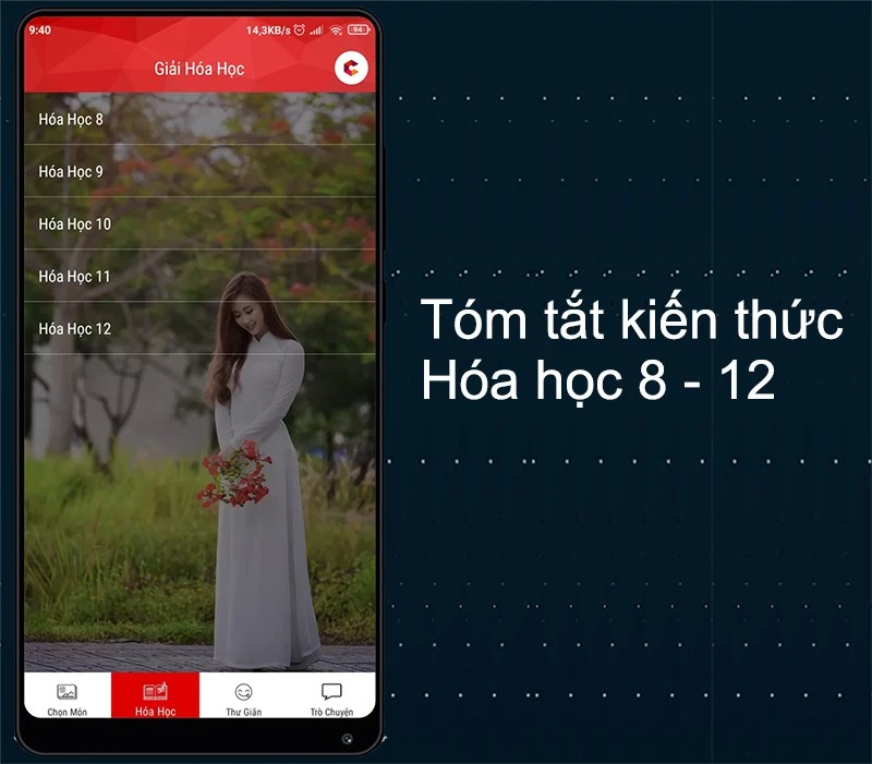 Giải Hóa Học 8, 9, 10, 11, 12 - Giải bài tập Hóa học từ lớp 8 - 12