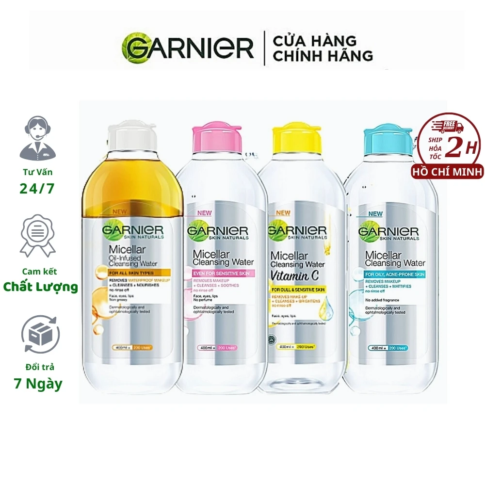 Nước tẩy trang Garnier vàng: Giải pháp làm sạch hoàn hảo