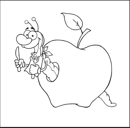 +100 Mẫu Hình tô màu hoa quả đẹp dành cho các bé