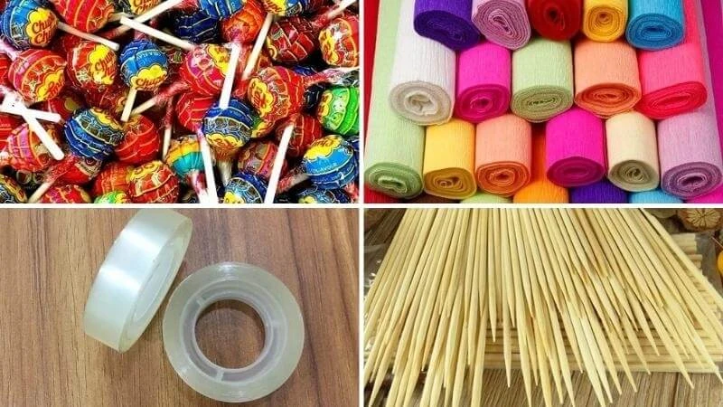 Bó hoa bánh kẹo độc đáo cho mọi dịp lễ