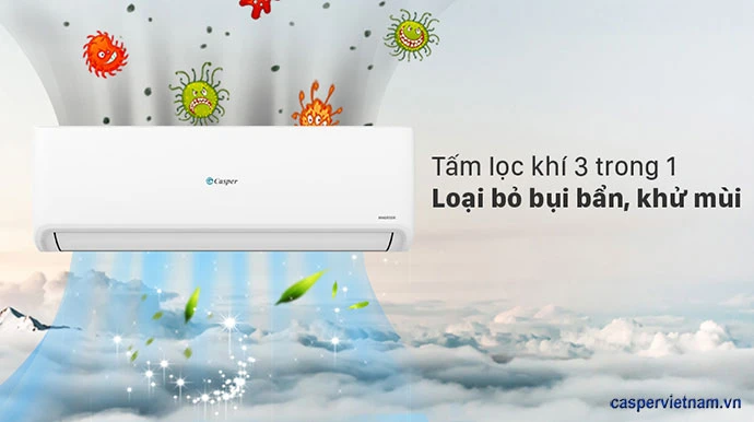 Điều hòa Casper 18000 1 chiều tiết kiệm điện năng