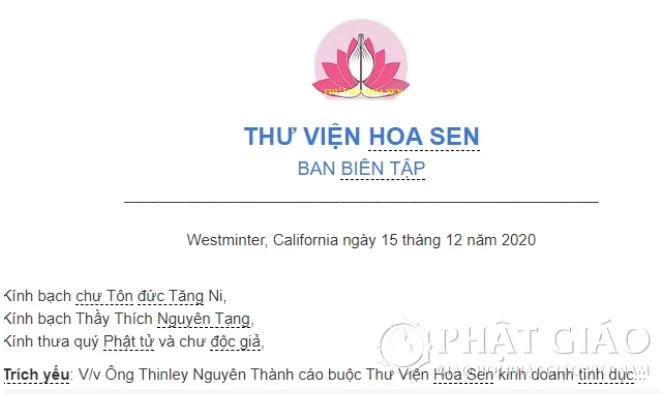 Thư viện Hoa Sen và vai trò bảo vệ thông tin Phật giáo