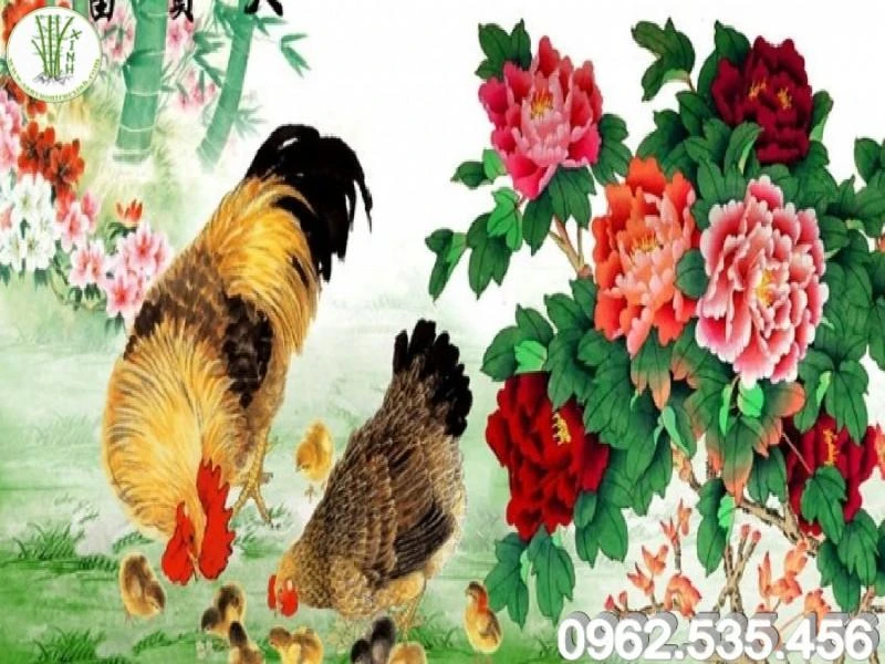 Ý Nghĩa Các Mẫu Tranh Hoa Mẫu Đơn Và Cách Chọn Tranh Đúng Phong Thủy