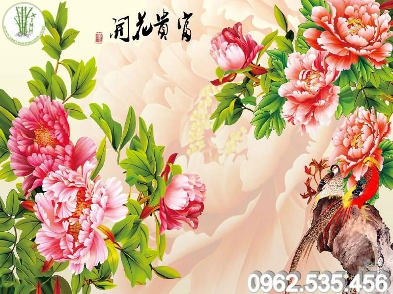 Ý Nghĩa Các Mẫu Tranh Hoa Mẫu Đơn Và Cách Chọn Tranh Đúng Phong Thủy