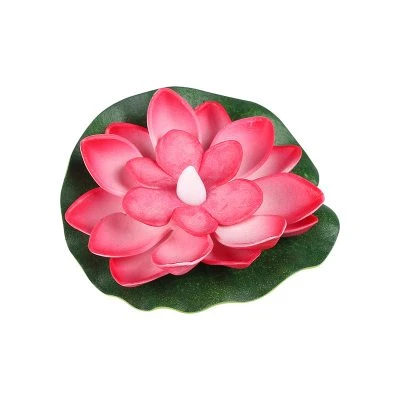 Đèn hoa đăng hình bông hoa sen chạy pin - Nến điện tử giá rẻ Vietcandle