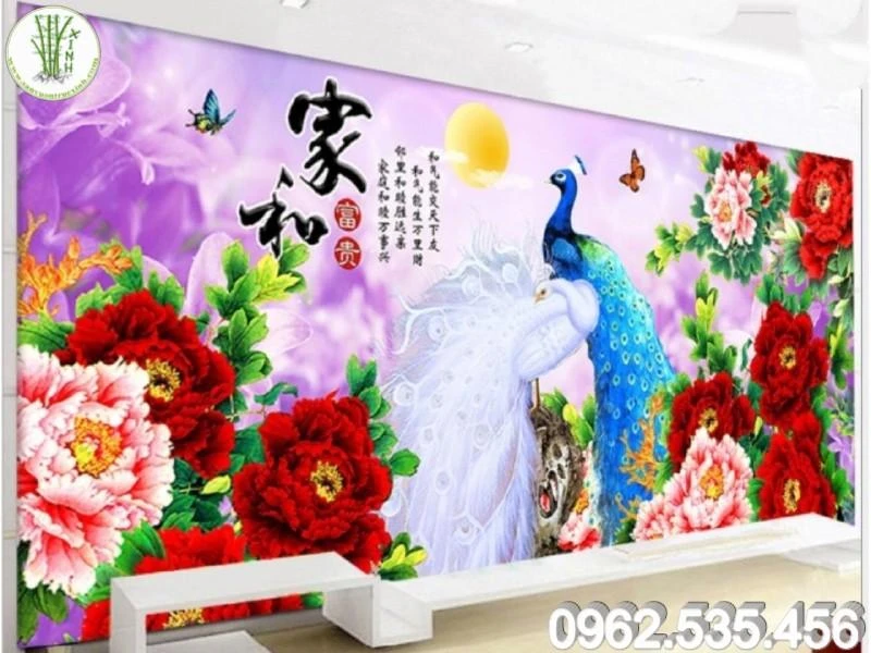 Ý Nghĩa Các Mẫu Tranh Hoa Mẫu Đơn Và Cách Chọn Tranh Đúng Phong Thủy