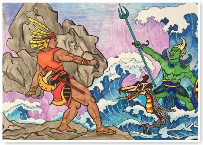 Cách vẽ tranh minh họa truyện cổ tích lớp 8 đơn giản mà đẹp