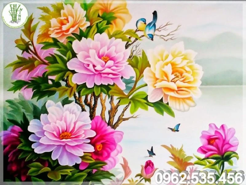 Ý Nghĩa Các Mẫu Tranh Hoa Mẫu Đơn Và Cách Chọn Tranh Đúng Phong Thủy