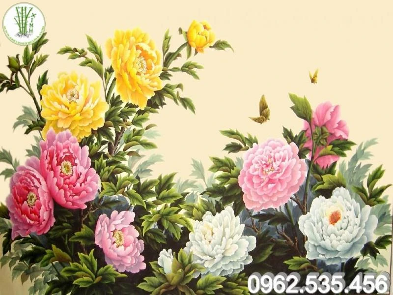 Ý Nghĩa Các Mẫu Tranh Hoa Mẫu Đơn Và Cách Chọn Tranh Đúng Phong Thủy