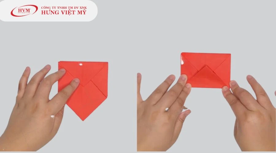 Cách gấp hộp giấy có nắp hình chữ nhật đơn giản, đẹp