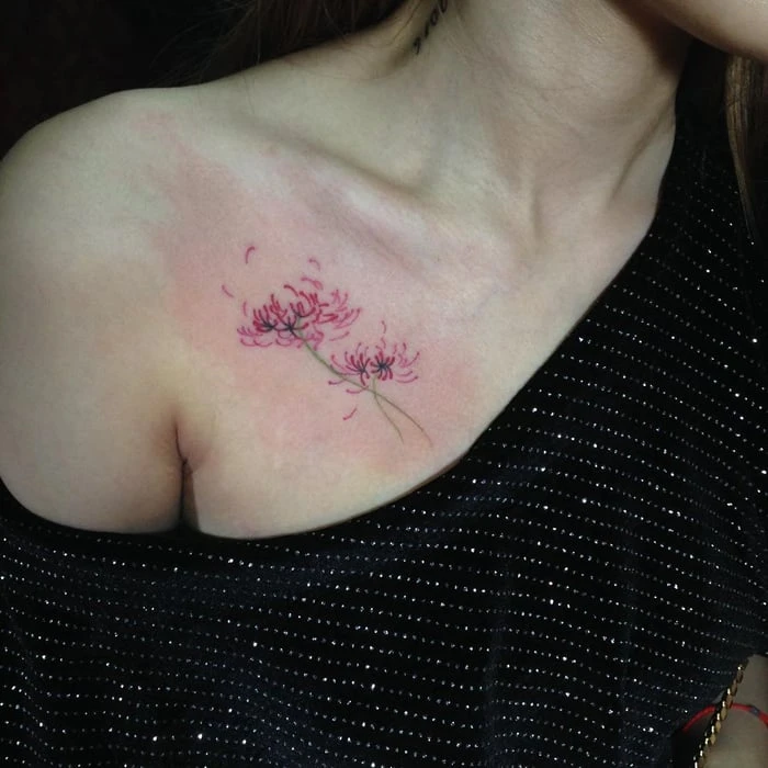 Khám Phá Hơn 50 Mẫu Hình Xăm Hoa Bỉ Ngạn Đẹp Nhất