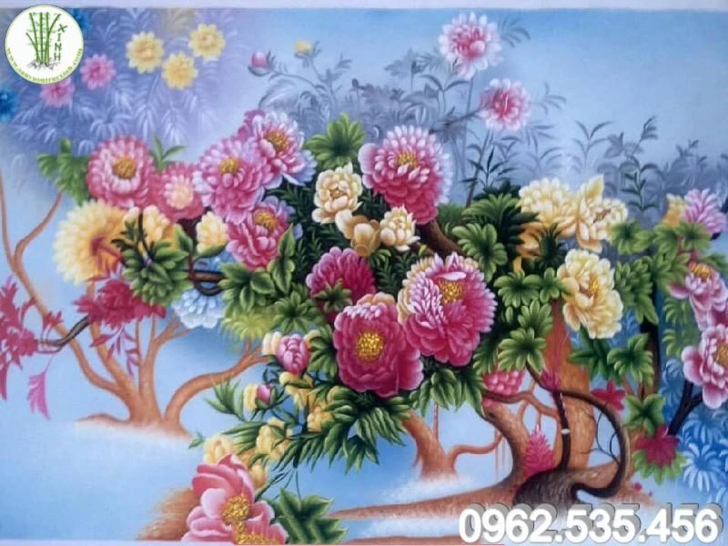 Ý Nghĩa Các Mẫu Tranh Hoa Mẫu Đơn Và Cách Chọn Tranh Đúng Phong Thủy