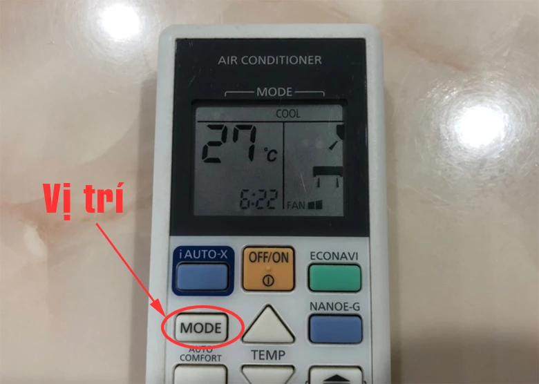 MODE là gì trong điều hòa? Ký hiệu các chế độ bật MODE điều hòa