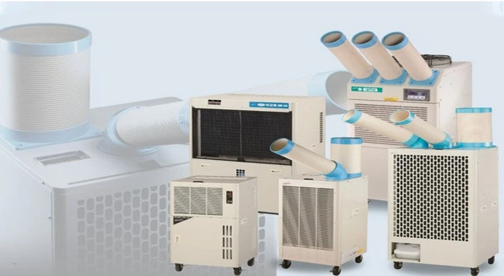 Có máy lạnh không cục nóng không? Có mấy loại và bao nhiêu tiền?