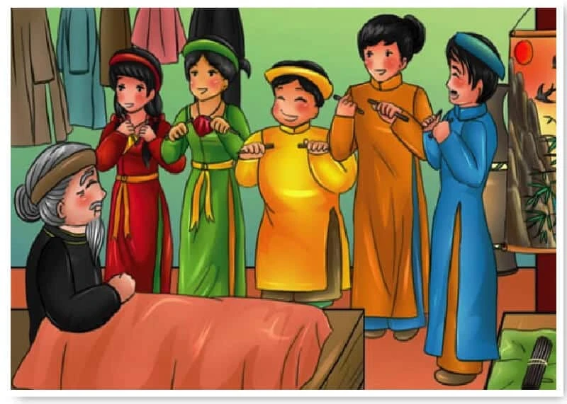 Cách vẽ tranh minh họa truyện cổ tích lớp 8 đơn giản mà đẹp