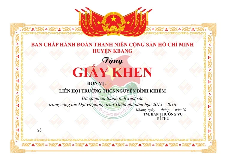 55 Mẫu Giấy Khen Mẫu Bằng Khen đẹp nhất 2024 - 2025