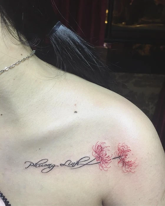 Khám Phá Hơn 50 Mẫu Hình Xăm Hoa Bỉ Ngạn Đẹp Nhất