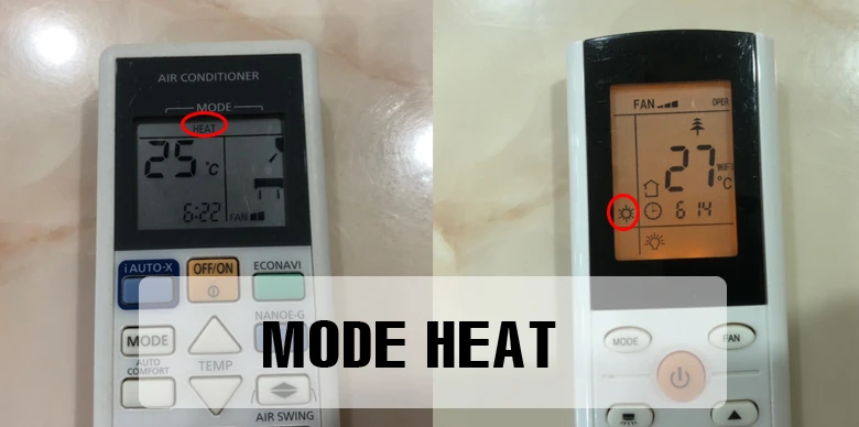 MODE là gì trong điều hòa? Ký hiệu các chế độ bật MODE điều hòa
