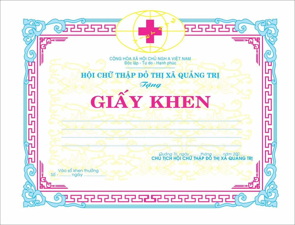 55 Mẫu Giấy Khen Mẫu Bằng Khen đẹp nhất 2024 - 2025