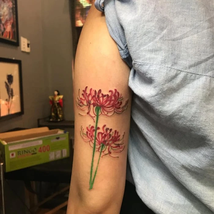 Khám Phá Hơn 50 Mẫu Hình Xăm Hoa Bỉ Ngạn Đẹp Nhất