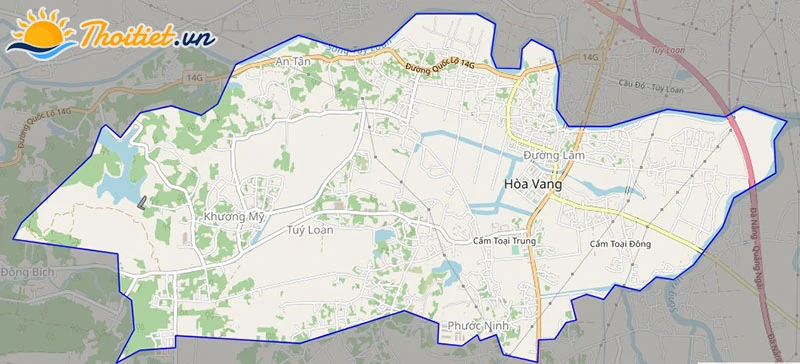 Dự báo thời tiết Xã Hòa Phong - Huyện Hòa Vang