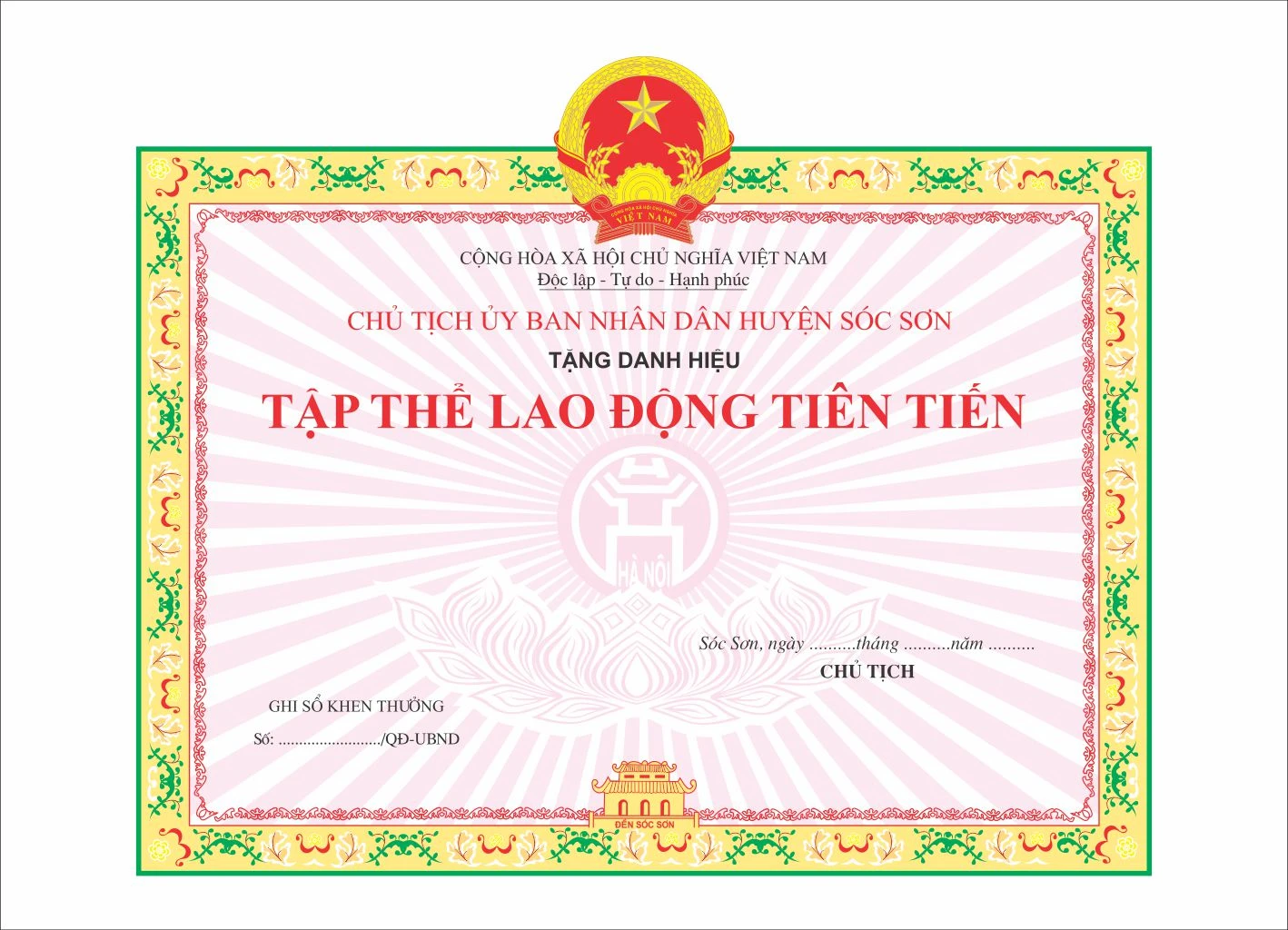 55 Mẫu Giấy Khen Mẫu Bằng Khen đẹp nhất 2024 - 2025