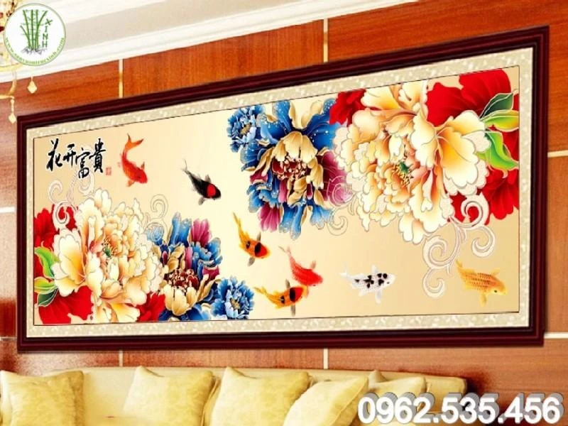 Ý Nghĩa Các Mẫu Tranh Hoa Mẫu Đơn Và Cách Chọn Tranh Đúng Phong Thủy