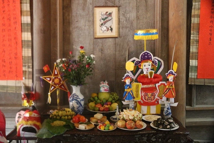 Tiến sĩ giấy trên mâm cỗ Trung thu để làm gì?