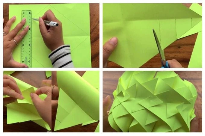 Cách làm đèn Trung thu bằng giấy A4 tại nhà cho mẹ và bé dễ thực hiện