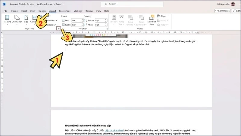 4 cách chỉnh trang ngang, dọc trong Word cực nhanh, đơn giản - Thegioididong.com