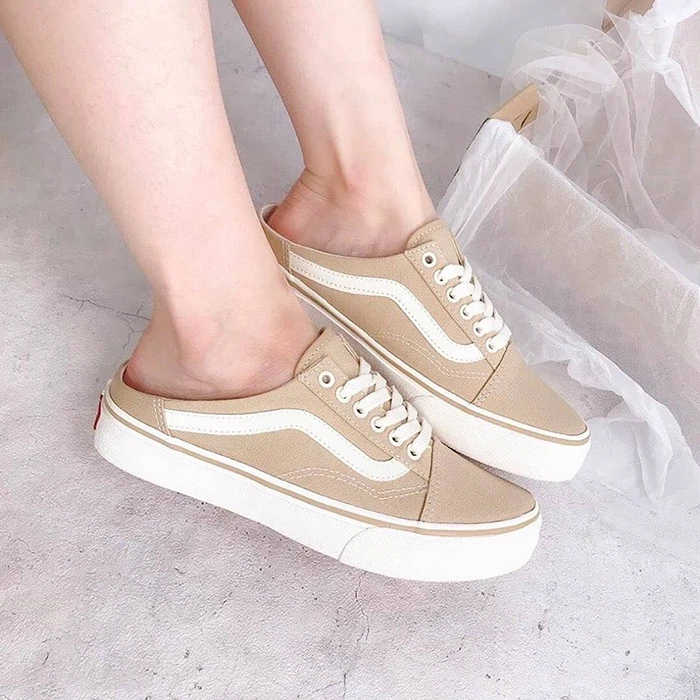 Bắt kịp hot trend với loạt giày Vans đạp gót cực xịn