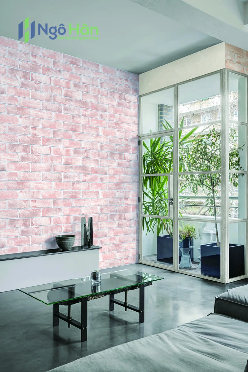 Giấy Dán Tường Giả Gạch