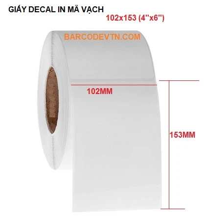 Giấy in Nhiệt A6 (giấy tự dính) chính hãng, giá tốt, giao nhanh tận nơi