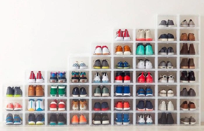 TOP Mẫu kệ để giày dép bằng nhựa tiện dụng nhất hiện nay