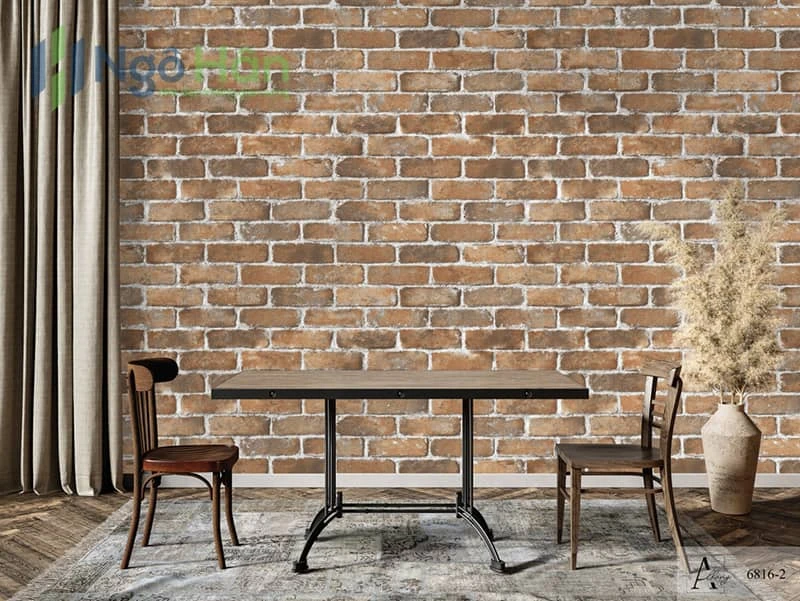 Giấy Dán Tường Giả Gạch