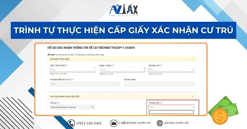 Mẫu CT07 là gì? Mẫu giấy xác nhận cư trú mới nhất