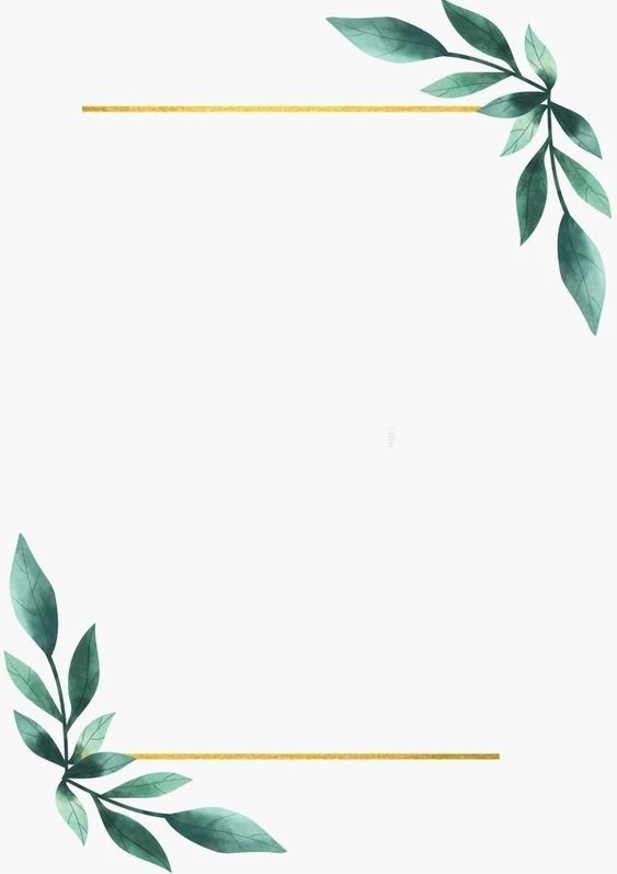 Vẽ trang trí viền giấy A4 đẹp nhất