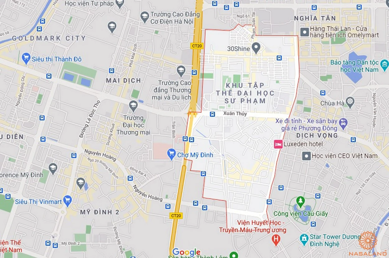 Quận Cầu Giấy: Thông tin, đặc điểm và vị trí bản đồ