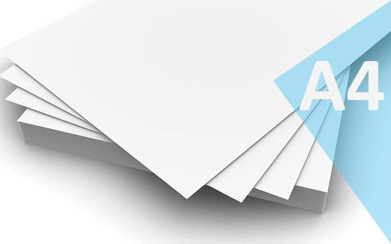 Kích thước giấy A4 là bao nhiêu cm, inch - Size giấy A4 chuẩn trong in ấn
